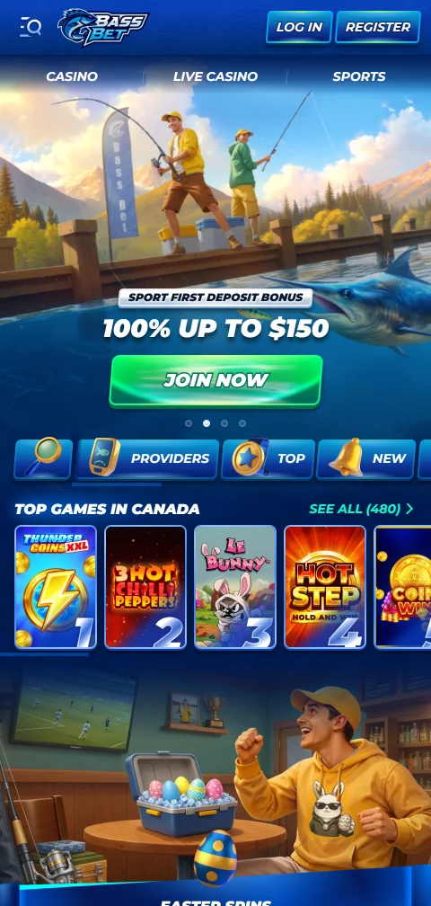 Το BassBet στον browser κινητού σε iOS και Android χωρίς εφαρμογή
