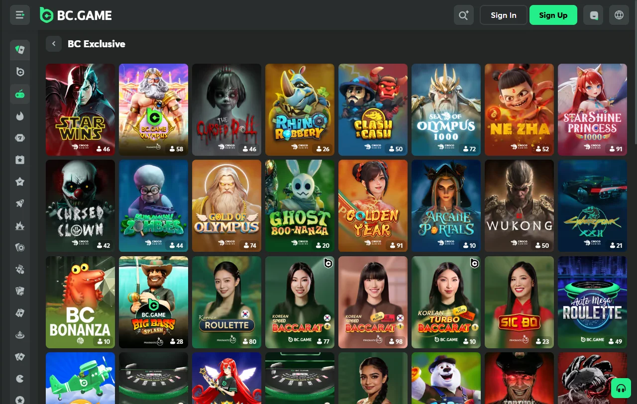 Μπόνους καλωσορίσματος του BC Game Casino έως 4.000 € σε τέσσερις καταθέσεις