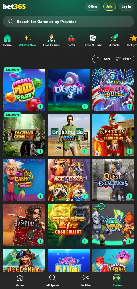 Καταθέσεις και αναλήψεις στο bet365 Casino μέσω PayPal, Skrill και Neteller