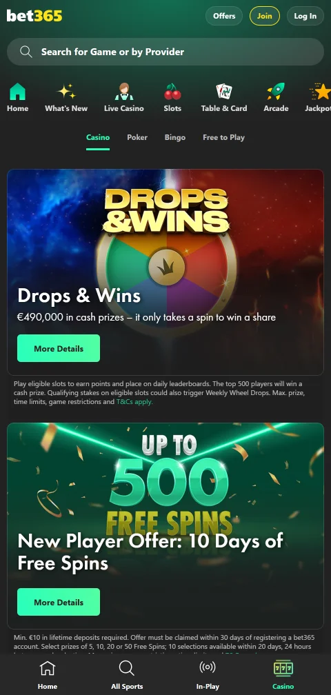 Ασφάλεια του bet365 Casino με άδεια HGC-000006-LH και κρυπτογράφηση SSL