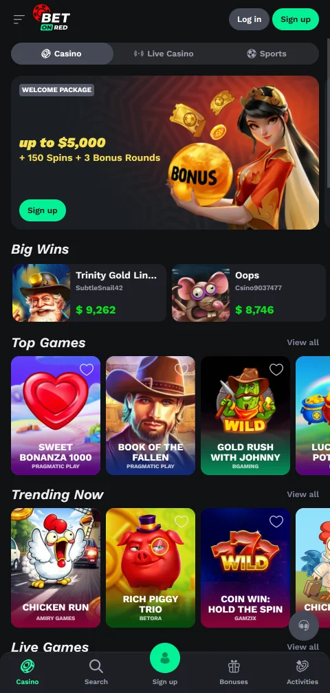 Ταμείο του BetOnRed Casino με Skrill, Neteller, Bitcoin και όρια αναλήψεων