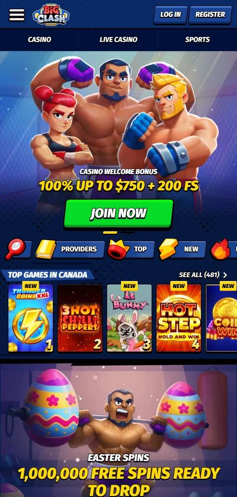 Το BigClash Casino σε browser κινητού χωρίς ξεχωριστή εφαρμογή