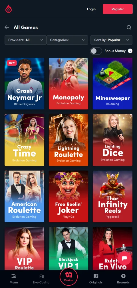 Μέθοδοι πληρωμής του Blaze Casino με κάρτες, e-wallets και Bitcoin