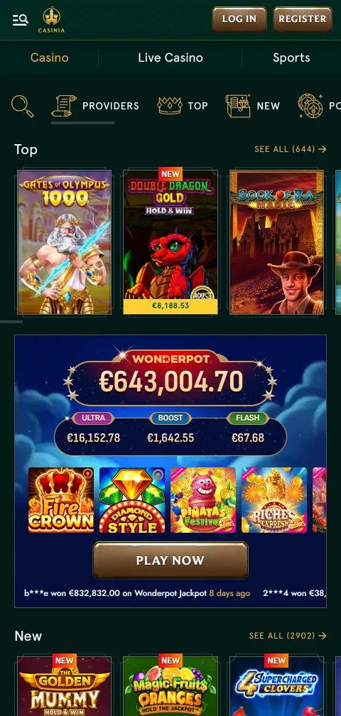 Στοιχεία αδειοδότησης και ασφάλειας του Casinia Casino για παίκτες στην Ελλάδα