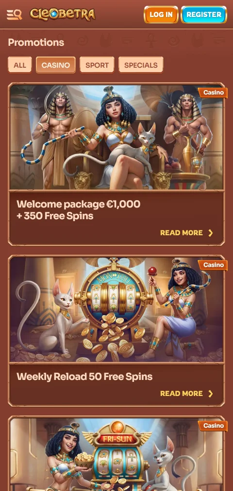 Μέθοδοι κατάθεσης και ανάληψης του Cleobetra Casino με κάρτες και e-wallets