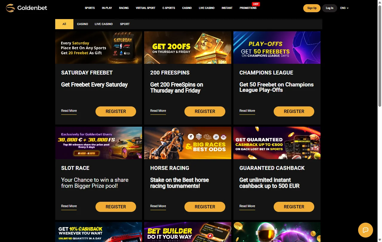 Κατάλογος slots της GoldenBet με τίτλους Pragmatic Play, NetEnt και Hacksaw Gaming