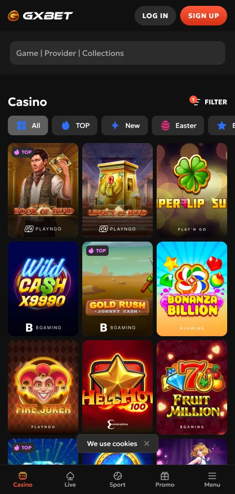 Μέθοδοι πληρωμής του GXbet με κάρτες, Apple Pay, Revolut και κρυπτονομίσματα