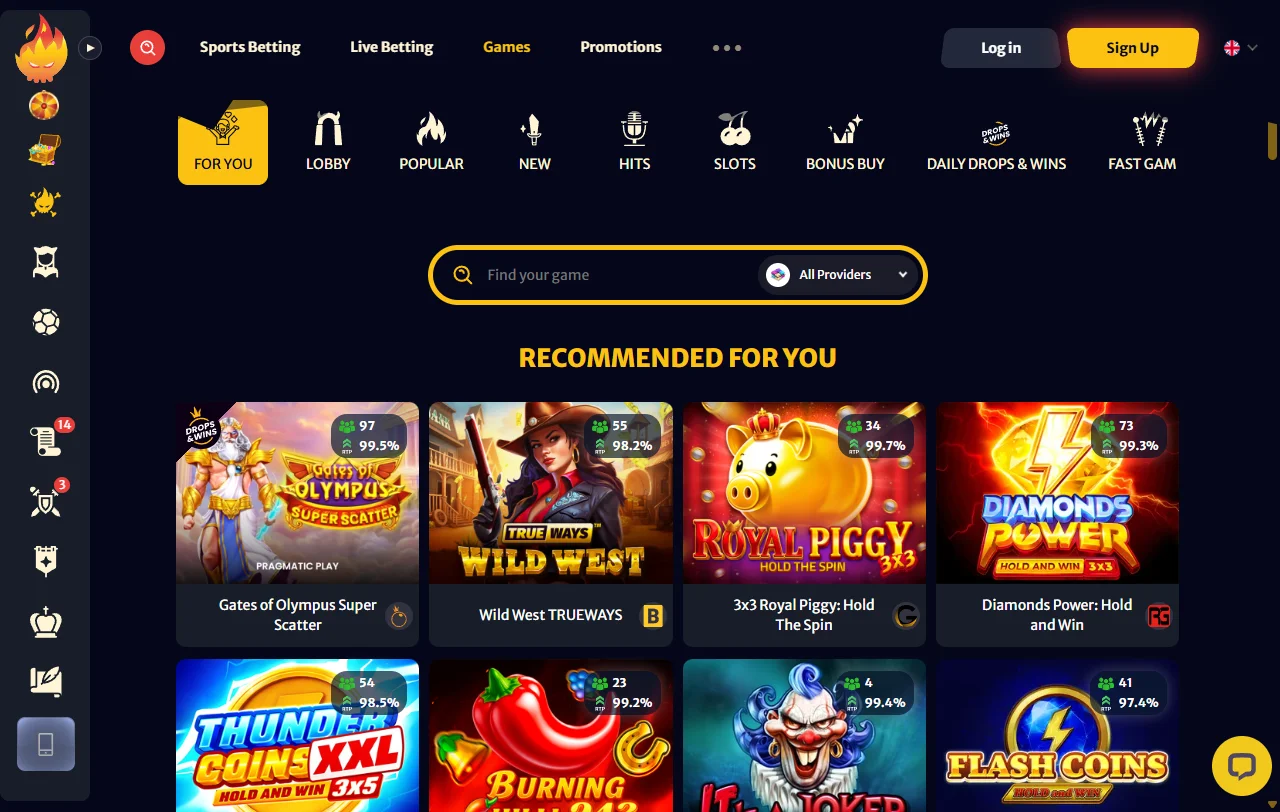 Σελίδα προσφορών του HellSpin Casino με το πακέτο καλωσορίσματος και τα τουρνουά