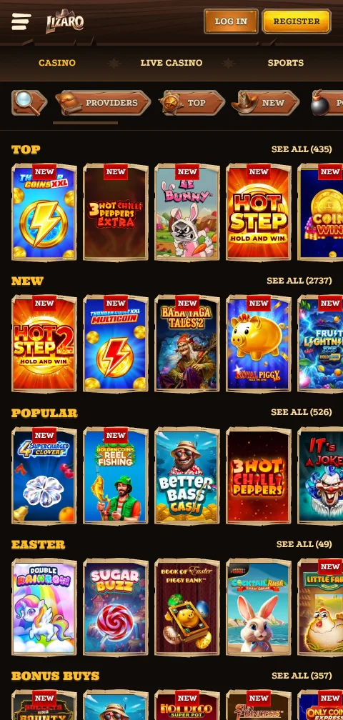 Στοιχεία ασφάλειας και αδειοδότησης του Lizaro Casino με offshore δικαιοδοσία