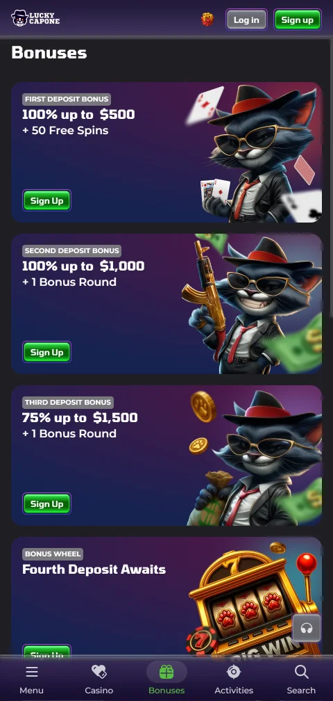 Μέθοδοι πληρωμής του LuckyCapone Casino με Skrill, Neteller και κρυπτονομίσματα