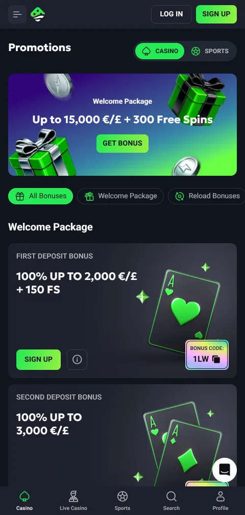 Σελίδα ασφάλειας του LuckyWave Casino για άδεια και υπεύθυνο παιχνίδι