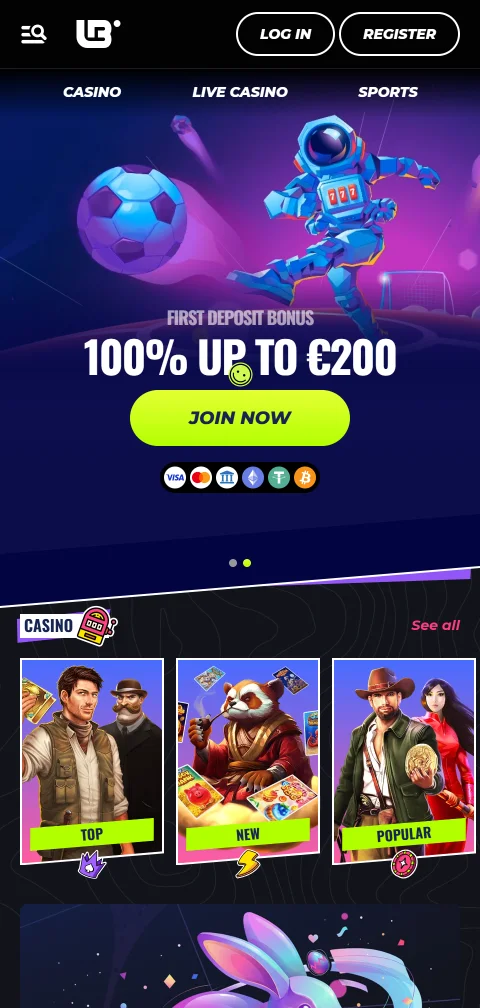 Το Lunubet Casino σε κινητό μέσω browser και εγκατάστασης ως PWA