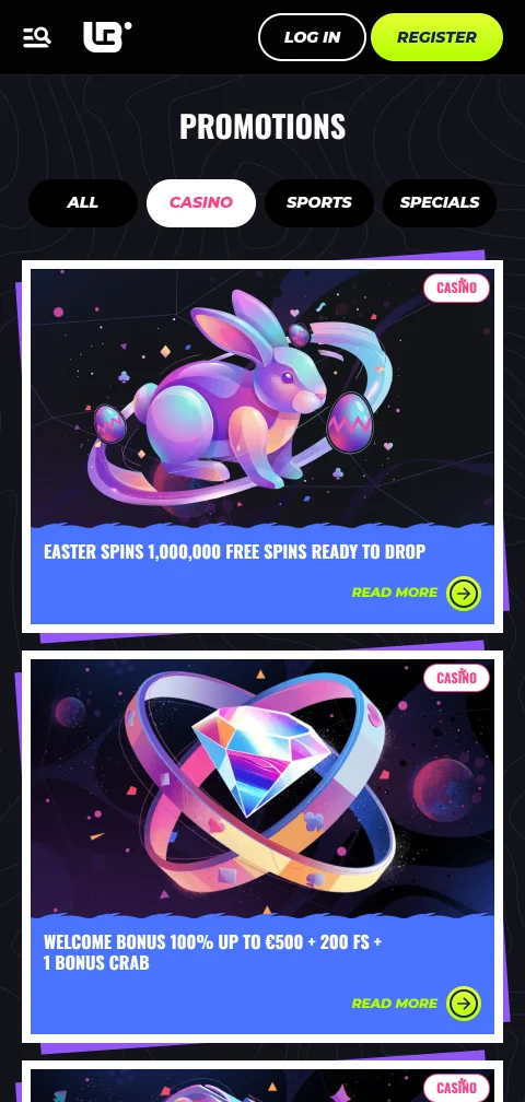 Ταμείο του Lunubet Casino με κάρτες, e-wallets και crypto για καταθέσεις