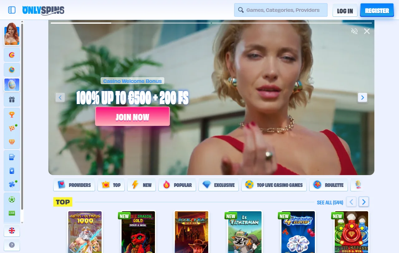 Επισκόπηση του OnlySpins Casino, offshore πλατφόρμας που έκλεισε τον Ιούλιο 2026