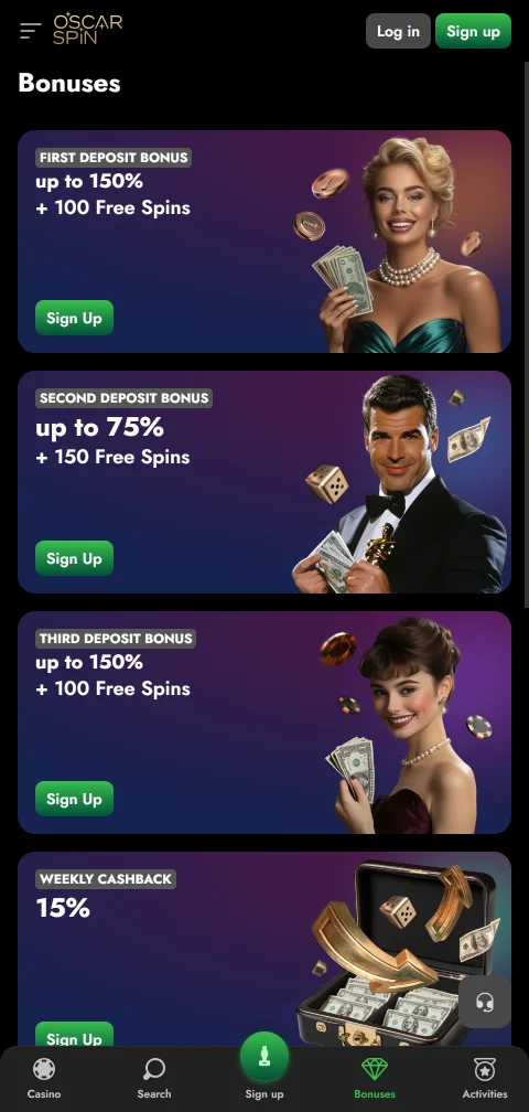 Άδεια Κουρασάο και κρυπτογράφηση SSL του Oscarspin Casino