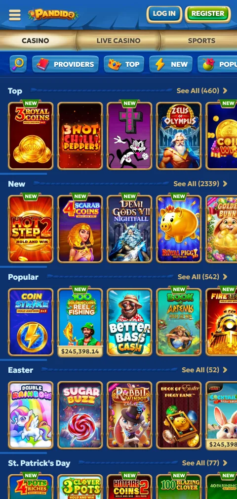 Ασφάλεια και offshore άδεια της Pandido Casino χωρίς έγκριση ΕΕΕΠ