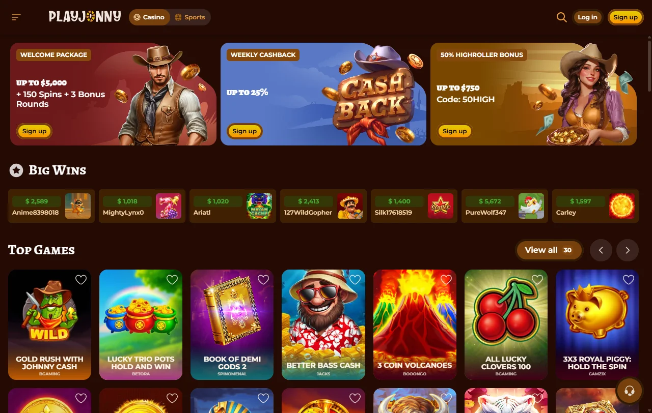Επισκόπηση του PlayJonny Casino: διαχειριστής, άδεια και διαθεσιμότητα για Έλληνες παίκτες