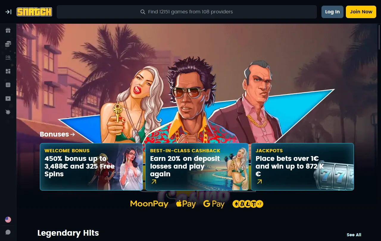 Επισκόπηση του Snatch Casino και της άδειας Curaçao για παίκτες στην Ελλάδα