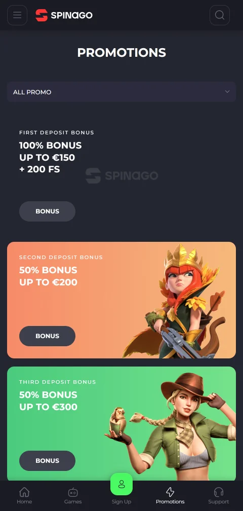 Ταμείο του Spinago Casino σε κινητό με κάρτες, e-wallets και κρυπτονομίσματα