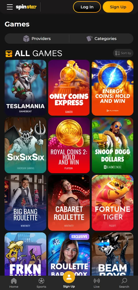 Άδεια και κρυπτογράφηση SSL του SpinStar Casino με έδρα την Κόστα Ρίκα