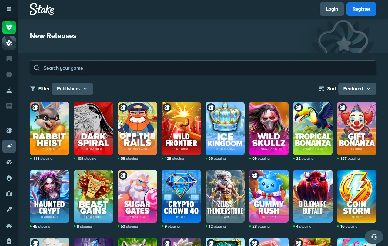 Προσφορές Stake Casino με bonus καλωσορίσματος 200% και πρόγραμμα VIP