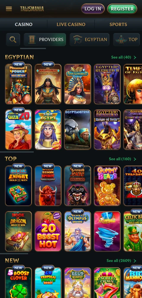 Στοιχεία άδειας και ασφάλειας του Talismania Casino για παίκτες στην Ελλάδα