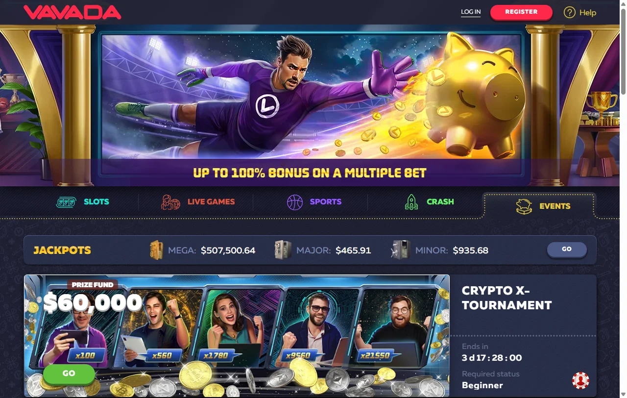 Κατάλογος slots του Vavada Casino με τίτλους Pragmatic Play και Play