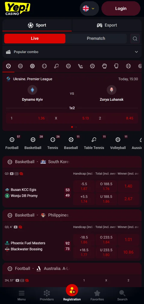 Ταμείο της YEP Casino στο κινητό με Skrill, Neteller και κάρτες